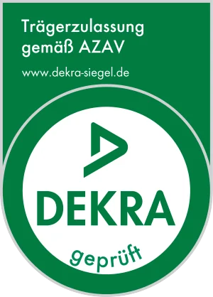 AZAV accreditation certificate for Lingocare German language training programs
