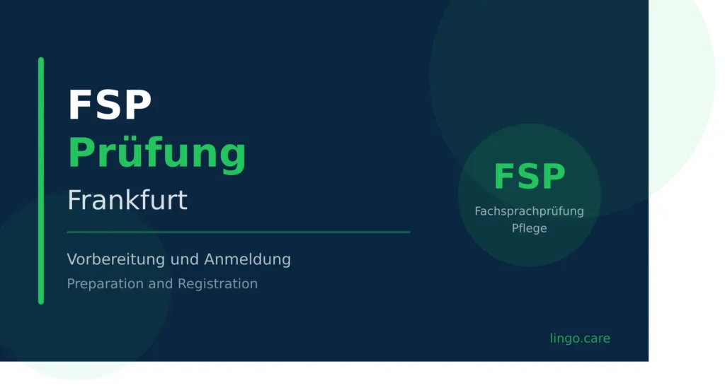 FSP Prüfung Frankfurt — Vorbereitung und Anmeldung